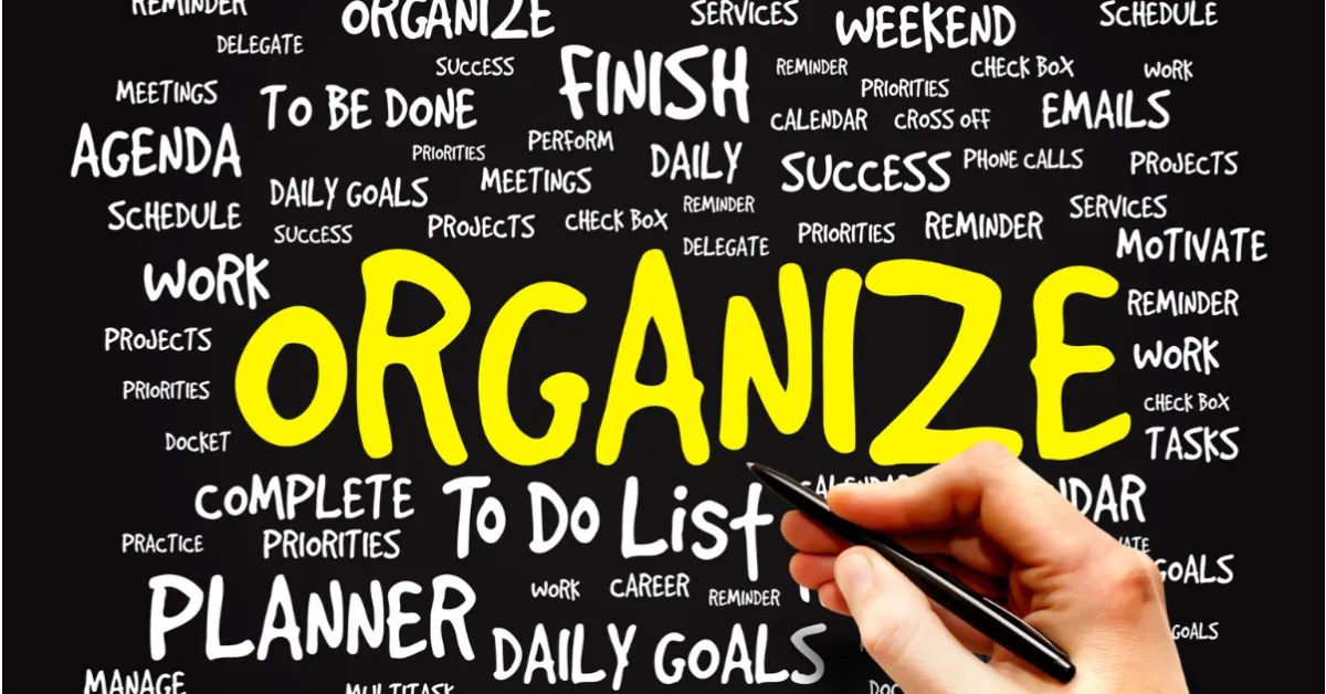 A selection of organisational quotes to motivate you. Inspirational quotes.