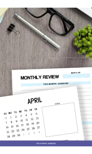 Free April 2024 Monthly Planner Pages