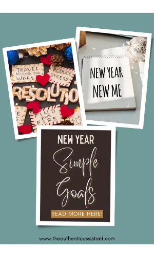 How to simplify new year resolutions. Keep it simple. Read the post here and find out more