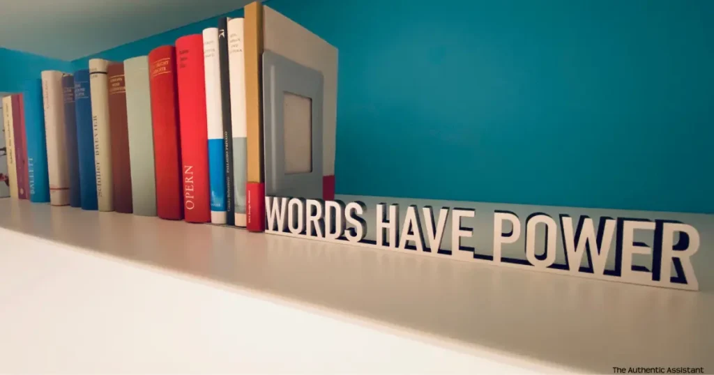 Why do words matter? read the post here and find out about the power of words.