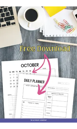 Free download for your. A collection of October planner templates.